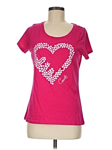 Coach Heart Poppy Short Sleeve T-Shirt (view 1)