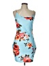 ChicMe Floral Blue Cocktail Dress Size L - photo 1
