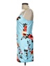 ChicMe Floral Blue Cocktail Dress Size L - photo 5