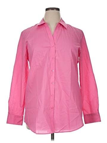 Foxcroft Long Sleeve Button-Down Shirt (view 1)