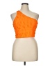 Shein Curve Orange Tube Top Size 1X - photo 1