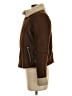 Aqua 100% Polyester Brown Jacket Size S - photo 5
