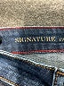 Signature Solid Blue Jeans Size 12 - photo 7