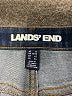 Lands' End Chevron-herringbone Blue Jeans Size 12 - photo 7