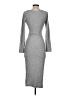 Shein Metallic Gray Cocktail Dress Size S - photo 2