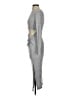 Shein Metallic Gray Cocktail Dress Size S - photo 5