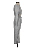 Shein Metallic Gray Cocktail Dress Size S - photo 4