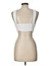 Zara 100% Cotton White Tank Top Size L - photo 2