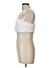 Zara 100% Cotton White Tank Top Size L - photo 5