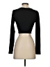 Nasty Gal Inc. Black Long Sleeve Top Size S - photo 2