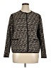 Lafayette 148 New York Print Gold Jacket Size XL - photo 1