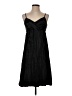 BCBGMAXAZRIA 100% Silk Black Casual Dress Size 4 - photo 1