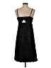 BCBGMAXAZRIA 100% Silk Black Casual Dress Size 4 - photo 2