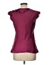 Sunny Leigh 100% Polyester Burgundy Sleeveless Blouse Size L - photo 2