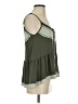 Pol Green Sleeveless Blouse Size S - photo 4