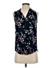 Charter Club Blue Sleeveless Blouse Size S (petite) - photo 1