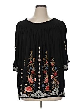 Johnny Was 3/4 Sleeve Blouse