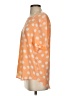 Equipment Orange Short Sleeve Top Size S - photo 5