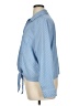 H&M Blue Long Sleeve Button-Down Shirt Size XL - photo 5