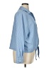 H&M Blue Long Sleeve Button-Down Shirt Size XL - photo 4