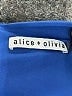 Alice + Olivia 100% Polyester Paisley Blue Cocktail Dress Size 8 - photo 7