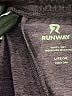 Runway 100% Spandex Purple Sweatpants Size 12 - 14 - photo 3