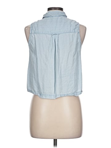 Forever 21 Sleeveless Button-Down Shirt (view 2)