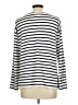 J.Jill Stripes Ivory Long Sleeve Top Size M - photo 2