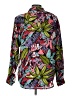 Unbranded Print Green Long Sleeve Blouse Size L (estimated) - photo 2