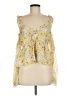 Intermix Yellow Sleeveless Blouse Size 8 - photo 1
