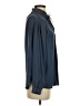 Ann Taylor LOFT 100% Polyester Blue Long Sleeve Blouse Size S - photo 4