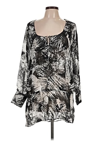BCBGMAXAZRIA 3/4 Sleeve Blouse (view 1)