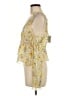 Intermix Yellow Sleeveless Blouse Size 8 - photo 5