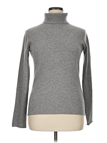 Pure Amici Cashmere Pullover Sweater (view 1)