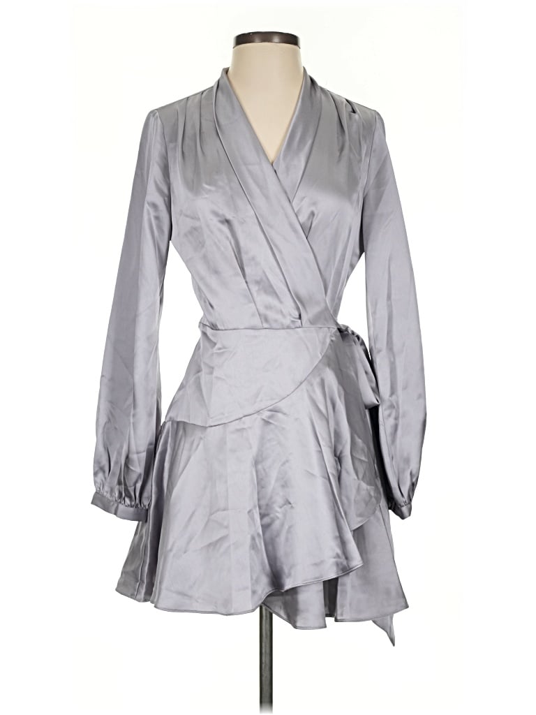 Pre-owned Lucy Paris Cocktail Dress In Gray