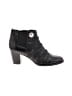 Brighton Black Ankle Boots Size 8 1/2 - photo 1