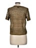 Halogen Metallic Gold Short Sleeve Top Size M - photo 2