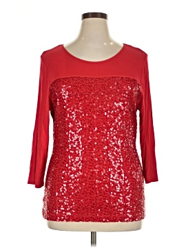 Calvin Klein 3/4 Sleeve Top