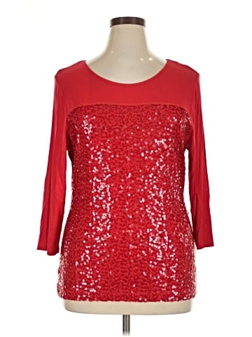 Calvin Klein 3/4 Sleeve Top (view 1)
