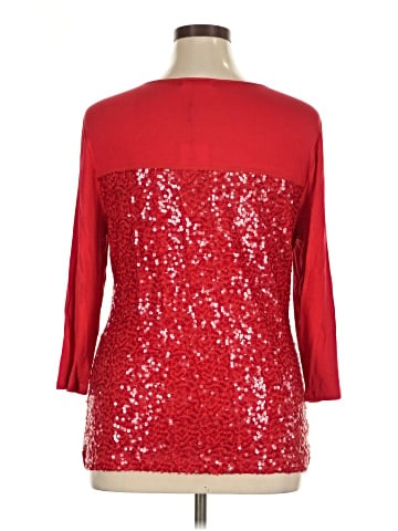 Calvin Klein 3/4 Sleeve Top (view 2)