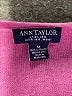 Ann Taylor 100% Merino Extra Fine Wool Pink Wool Pullover Sweater Size M - photo 7