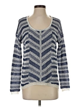 Blue Rain Pullover Sweater (view 1)