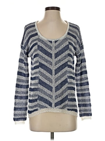 Blue Rain Pullover Sweater (view 1)