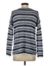 Blue Rain Chevron-herringbone Blue Pullover Sweater Size S - photo 2