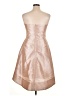 Alfred Sung 100% Polyester Metallic Tan Cocktail Dress Size 16 - photo 2