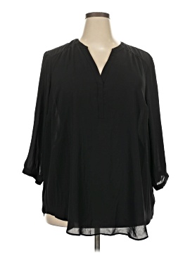 Torrid 3/4 Sleeve Blouse (view 1)