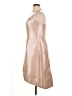 Alfred Sung 100% Polyester Metallic Tan Cocktail Dress Size 16 - photo 5
