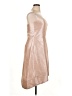 Alfred Sung 100% Polyester Metallic Tan Cocktail Dress Size 16 - photo 4