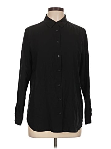 Uniqlo Long Sleeve Button-Down Shirt (view 1)