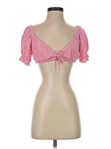 Pull&Bear Short Sleeve Blouse (view 1)